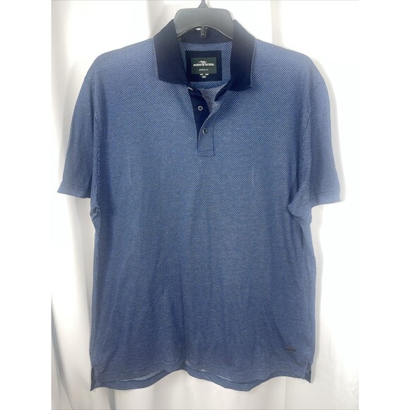 Rodd & Gunn Stanley Point Sports Fit Polo Shirt In Malibu Blue Sz 3X New - Picture 4 of 11